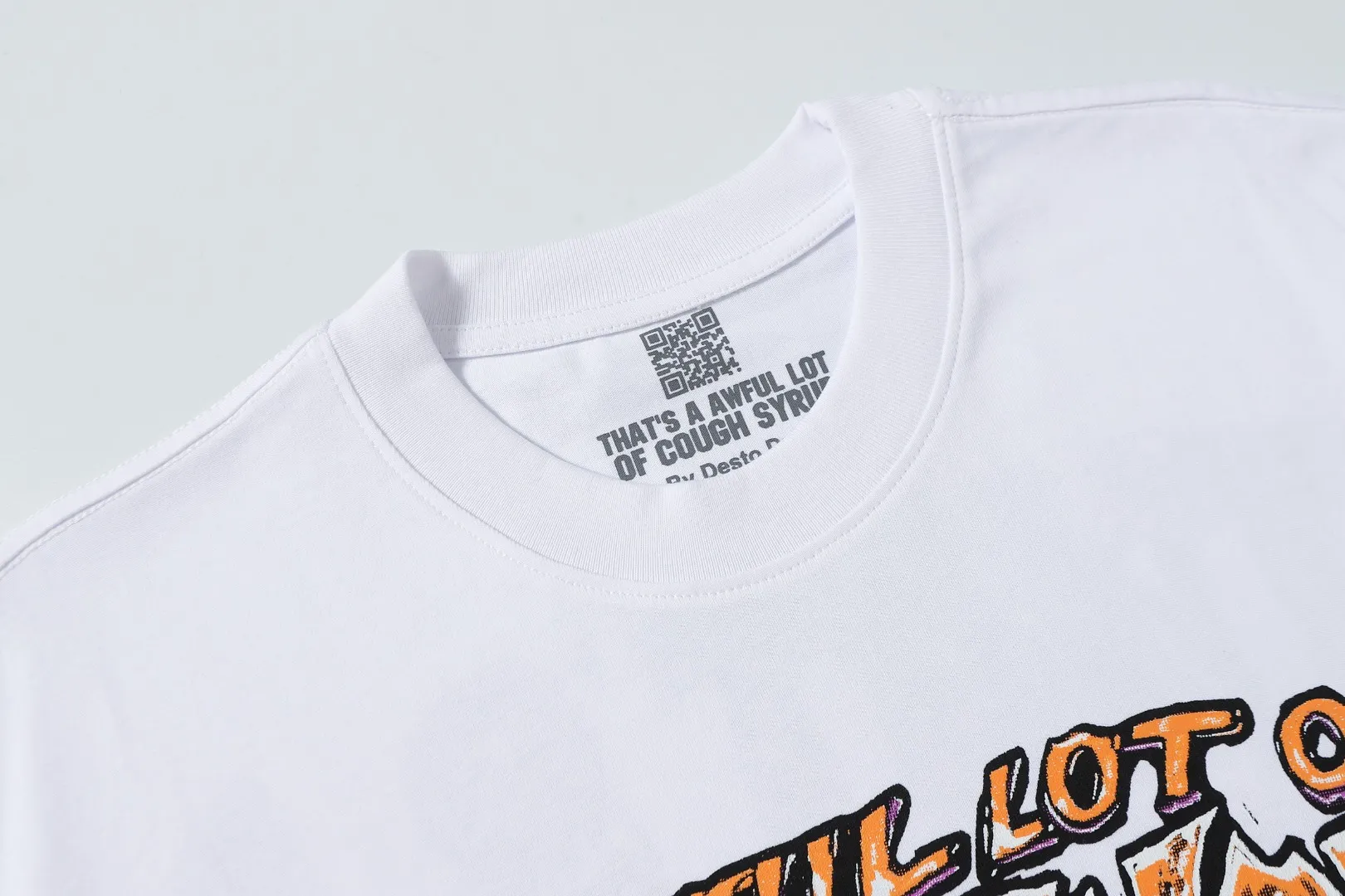 # Black/ I THAT'S A AWFUL LOT OF COUGH SYRUP In Stock T （fabric):32 Sizes（size）：S-M L X L （colour）：White、Black